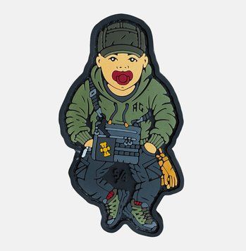 Патч: Малыш &laquo;Движовый&raquo; из серии &laquo;Рожденный для войны&raquo; Olive SAN-70 фото