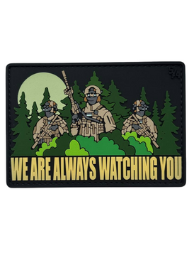 Патч &laquo;WE ARE ALWAYS WATCHING YOU&raquo; SAN-31 фото
