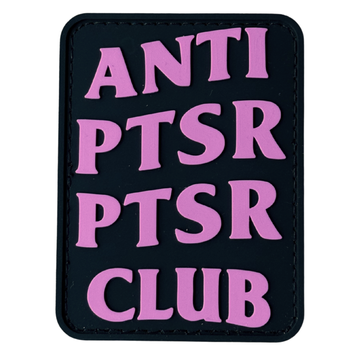 ПВХ патч  &laquo;ANTI PTSR&raquo; рожевий  FS-19 фото